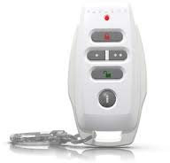 Paradox REM25 WHITE/86 Version 868 MHz Kabellose Fernbedienung weiß bidirektional ermöglicht es Ihnen, das Paradox Sicherheitssystem sicher einzusetzen und zu desinfizieren.
