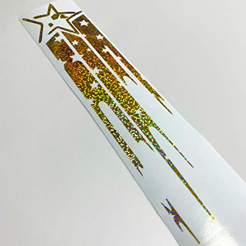 JDM Aufkleber Hologramm Autoaufkleber Glitzer Gold Oilslick Frontscheibenaufkleber Tunigaufkleber Carlife Sticker Decal Flagge