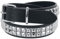 Black Premium by EMP Unisex Schwarzer zweireihiger Nietengürtel 105 cm