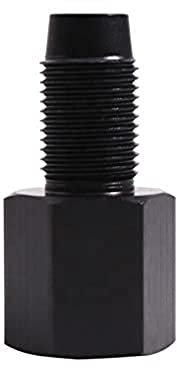 Manloney LLC Universal PCP Paintball CO2 Tank Fill Adapter auf 12g 88g 90g CO2 Kartusche Kapsel Gewinde Konverter (G1/2 auf 88g Konverter - Schwarz)
