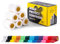 SPORTTAPE 6 Rollen verband selbstklebend - 7,5 cm x 4,5 m - weiß - Kohäsive bandage für erste hilfe, kompression, sportverletzungen und tierarztwickel für Hunde und Pferde