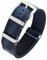 BINLUN Leder Uhrenarmband Einteilig Geöltes Lederarmband 18mm 20mm 22mm 24mm Ersatz Uhrenarmbänder für Herren und Damen mit Silber/Schwarze Schnalle
