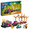LEGO 60357 City Stuntz Stunt Truck & Ring of Fire Challenge with Flywheel-Powered Motorbike Toy and Minifigures, Fun Gift for Kids Aged 6 Plus, 2023 Set