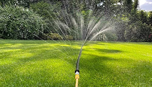 SumiSoaker - Die moderne Alternative zu Rasensprinklern für kleine und große Gärten. Bewässern Sie Ihr Rasengras bei niedrigem Druck. Verstellbare Länge von 15 m