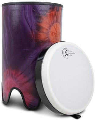 Toca Nesting Drums Freestyle II Tubadora 14x 24 Woodstock Purple TSSTB-14WP-FT