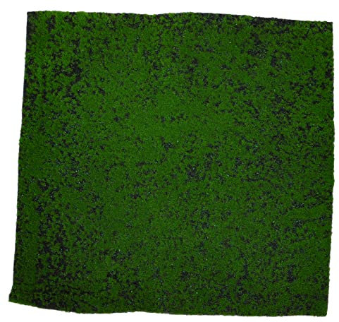 Warmhm Artificial Moss Rug 50x50cm Square Fake Moss Pad Life-Like Grass Mat Easy to Cut for Custom Decor