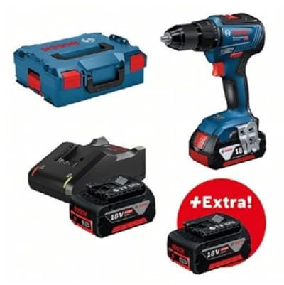 Bosch Professional GSR 18V-55 Akku Bohrschrauber 3x 4.0Ah