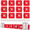 GIPFTYAG 12 Pack Battery Holder for Milwaukee M18 18V Battery Mounts Dock Holder Fit for M18 48-11-1815 48-11-1828 48-11-1850 48-11-1860 (w/24 Screws, No Battery)