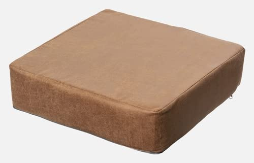 Bronze Brilliant/Therapiekissen Orthopädische-Stuhlerhöhung/Teflon/Bodenkissen/Stuhlkissen (Braun)