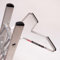 Laddermat Ladder V Shape Stand Off Universal Ladder Standoff Ladder Accessory Aluminum Stabiliser Rubber Bumper Helps Stop Your Ladders Slipping Sideways | Ladder Stay (Standard V-Type)
