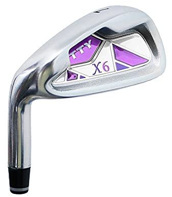 Mazza da golf per mancini n. 7 Putter per mazze da golf Donne e uomini Principianti di golf Pratica Asta da golf in acciaio al carbonio Sport da golf