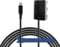 Camaisa Braided Cable TYPE-C to NP-FM500H Dummy Battery FM500H DC Coupler for Sony Cameras SLT A57 A57K A57M A57Y