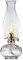 SHITOOMFE Öllampe Glaskerosinlaterne Vintage Glaskerosinlampe Hurrikanlampe für den Innengebrauch, Tischlampen