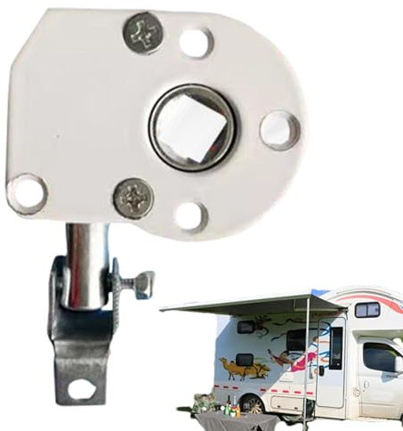 Shenrongtong Schneckengetriebe für Markisen, Schneckengetriebe für Markisen im Freien | Getriebe für Außenjalousien - Balkon-Markisen-Schneckengetriebe, robuster Markisen-Ersatz, um 360 Grad