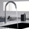 IMEX - Grifo de Cocina Alto | Grifo Monomando Fregadero | Griferia de Cocina | Grifo en Latón con Tecnología PVD | Serie Bélgica | Color Cromado