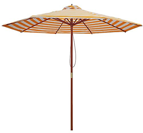 VNNHGB 3M/10FT Gartensonnenschirm, Terrassen-Freiarmschirm, Hängender Sonnenschutz für den Außenbereich mit Kurbel und höhenverstellbar für Garten, Hinterhof, Pool, 3 Grün