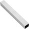 Postes cuadrados de vidrio para balaustrada para piscina, jardín, balcón, escaleras, barandilla con soportes de montaje, 80 cm de altura