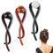 Französische Haarnadel, 3 Stück Elegante Perle Haarklammer, Haarspangen Damen, Haarschmuck für Frauen Mädchen Modische Frisuren und Haarstyling (3 Farben)