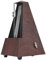 Sondery Klassisches mechanisches Metronom mit Glocke für Klavier, Gitarre, Trommel, Violine, Saxophon, alle Instrumente, Tempo Bereich 40–208 bpm, Beats 02346, schwarzes ABS-Gehäuse mit Holzmaserung