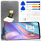 Reemplazo de pantalla para Xiaomi Redmi 13C para Xiaomi Poco C65 LCD Display 23100RN82L 23106RN0DA 23108RN04Y Kit de reparación de montaje de pantalla táctil digitalizador (sin marco, negro)