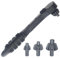 Drill Chuck Key 2 in 1 Drill Press Chuck Key Wrench Plastic Dual Use Ratchet Spanner with 10/13/16mm Head for Electric Drills Spanners