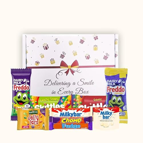 Sweet Hamper Gift Box - 9 Varieties | For Any Occasions | Letterbox Friendly Gift Hamper | Perfect for Kids’s Special Moments