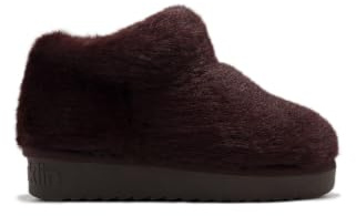 D.Franklin Stivali da Donna Stile Australiano con Fodera in Pelliccia Nordic Full Fur Marrone. - Stivali per Donna - Moda casuale - Taglia (39) - Modello nordic