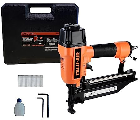 Valu-Air T64C 16 Gauge 7/8-Inch to 2-1/2-Inch Finish Nailer with Carrying Case