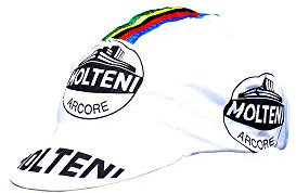 Rue du Vélo - Casquette Cycliste Molteni - Blanc - 14247