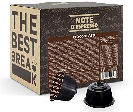Note d'Espresso - Chocolat - Capsules Exclusivement Compatibles avec les Machines NESCAFE* DOLCE GUSTO* - 48 caps