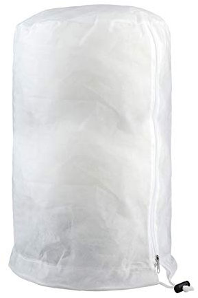 JYCRA Funda protectora para plantas de invierno, 3D, redonda, anticongelante, forro polar, con cremallera, para flores, arbustos, árboles
