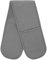 PRIME Homewares Solid Grey Double Oven Glove 100% Cotton Home Kitchen