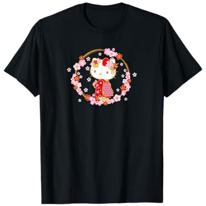 Hello Kitty Cute Cherry Blossom Sakura Season Japan T-Shirt
