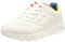 Skechers Uno Lite Rainbow Moucheté Basket Fille Bordure Arc-en-ciel Blanche en Polyuréthane 37 EU
