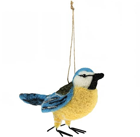 Trimits Needle Felting Craft Kit, Blue Tit, 10 x 8cm (4.7 x 3.1in)