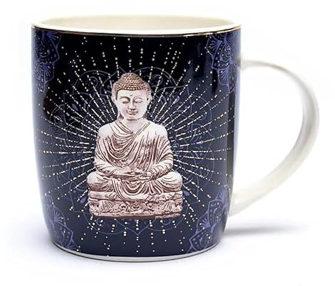 Yogabox Teetasse Buddha blau