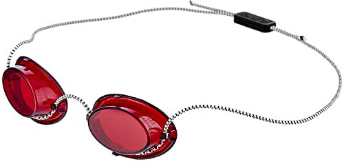 Schmerler tanning Flexible Goggles, UV Eye Protection for Solarium Tanning, Individual Sun Bed Shades with Elastic Band, The Shades