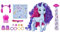 My Little Pony Spielzeug Misty Brightdawn Festival-Styling, Ponyfigur mit Accessoires