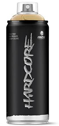 Genérico SPRAY HC2 Bote spray pintura grafitti Hardcore 2 400ML (ORO)