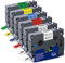 6x XemaX Kompatibel Schriftband Ersatz für Brother P-touch Bänder TZe-231 TZe-131 TZe-431 TZe-531 TZe-631 TZe-731 12mm Etikettenband für Brother P-Touch H105 1010 H100R H110 H101C H100LB H200 D400