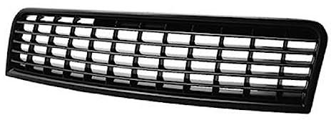 DM Autoteile 136841 Front Kühlergitter Grill Clean 5 Rippen schwarz kompatibel für Audi A4 B6 8E ab 2001-2004