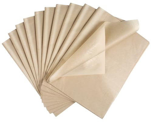 ihaspoko Seidenpapier 60 Blatt 50x35 cm Kaki Geschenkverpackung