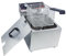 DULNICE 8L Deep Fat Fryer with Basket & Lid Commercial Electric Deep Fryer 3000W, Stainless Steel Kitchen Oil Chip Fryer Temperature Control 60°C-200°C for French Fries UK Plug