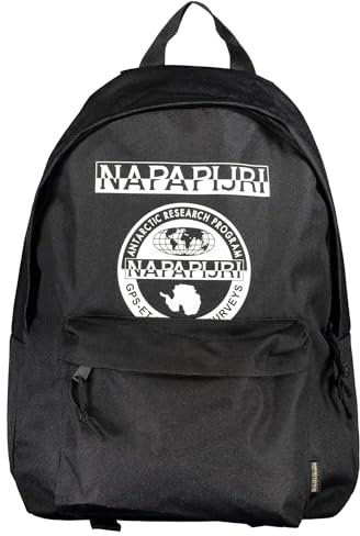 NAPAPIJRI Rucksack für Damen und Herren, Reißverschluss, Innentasche und Außentasche, verstellbare Träger., Schwarz