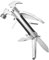 1 Stück Multitool Hammer, Camping Hammer, Multitool Werkzeug, Multitool Camping Zubehör Gadgets für Männer, Taschenwerkzeug, für Camping, Wander, Notfall im Freien