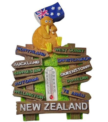 3D New Zealand Fridge Magnet Travel Souvenir Refrigerator Magnetic Sticker Hand Painted Craft Collection