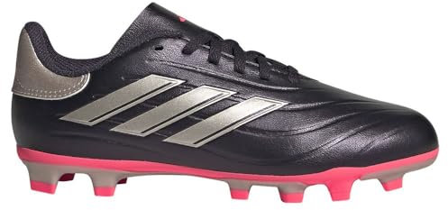adidas Scarpe da Calcio Unisex Copa Pure II Club Football Boots Flessibili Ground, Aurbla Plamet Turbo, 33 EU