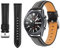 Cinturino in pelle per Samsung Galaxy Watch 3 45mm/Galaxy Watch 46mm/Gear S3 Frontier Classic, Sostituzione Facile e Confortevole, Design Elegante, Compatibile con Orologi da 22mm, Uomo e Donna