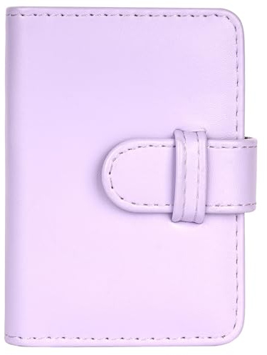 Small Mini Photo Album Compatible with Fujifilm Instax Mini Film, 2x3 Photo, Kpop Photos Card Holder, Wallet Albums Book for Mini 12 11 40 7+ EVO 90 (28 Pockets)