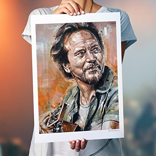 Eddie Vedder 02 Poster 50x70 cm